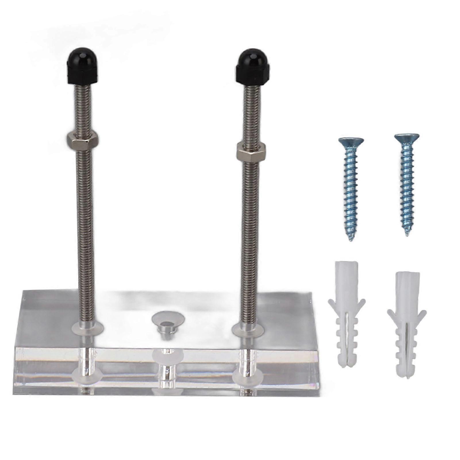 Hanger Durable Acrylic Vertical Floating Effect High Stability Skateboard Wall Mount for Deck Display Storage