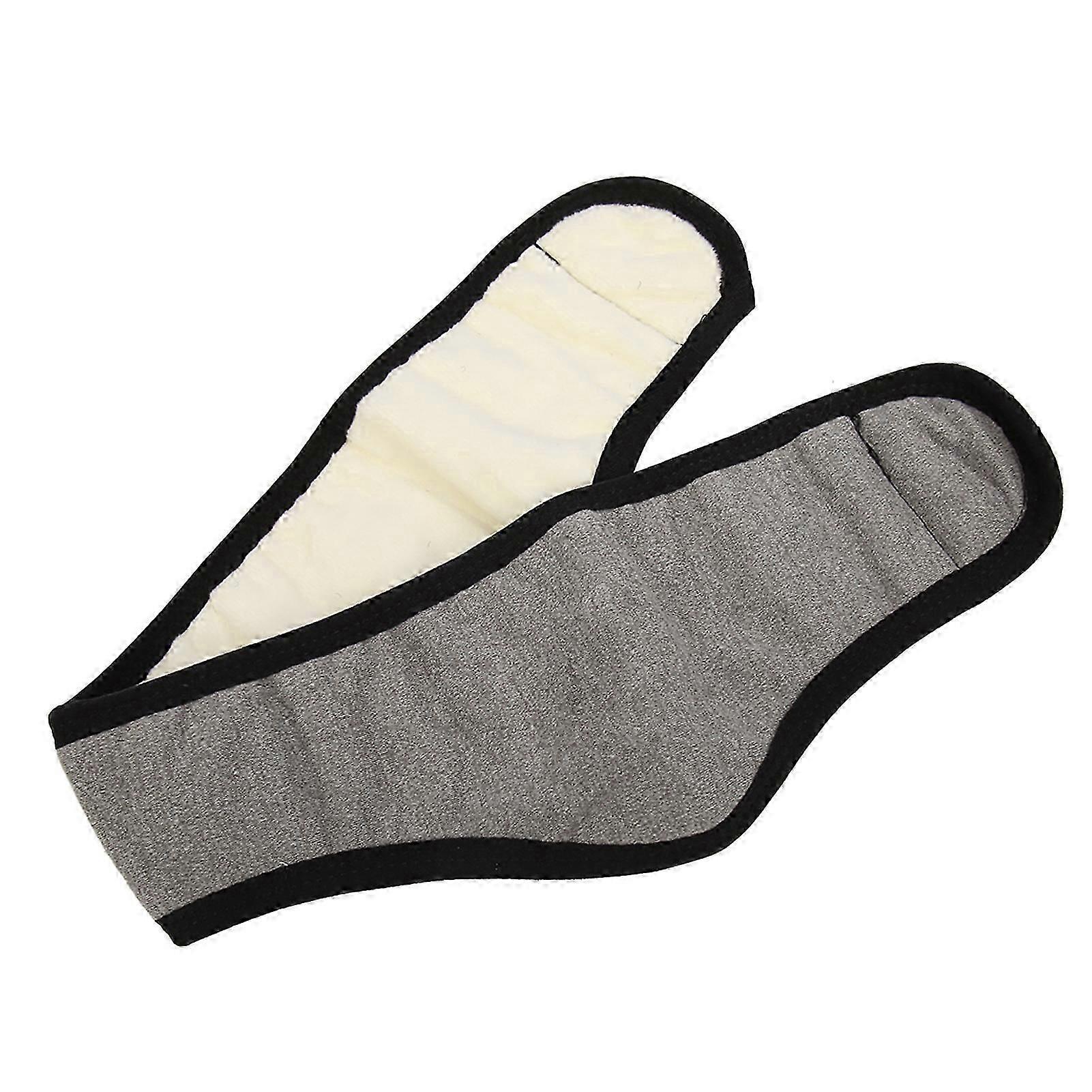 Cuffie per dormire insonorizzate Riduzione del rumore Ear Wrap per dormire Protezione per le orecchie Cuffie calde regolabili per uomini donne Grigio