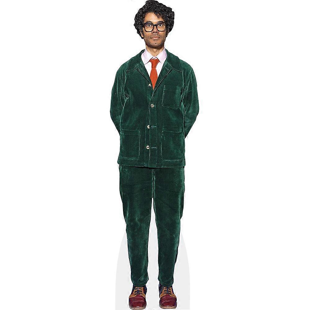 Richard Ayoade (Green Suit) Cardboard Cutout (lifesize OR mini size). Standee. Stand Up.