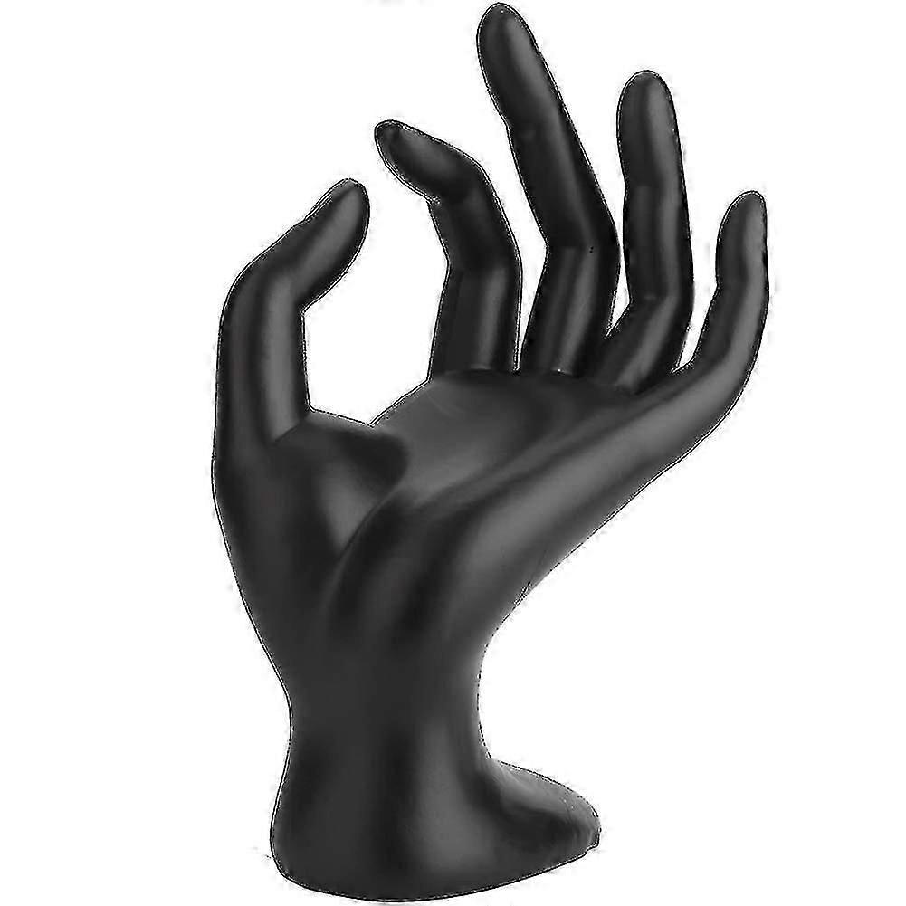 Earring display stand, creative black ring OK gesture display stand