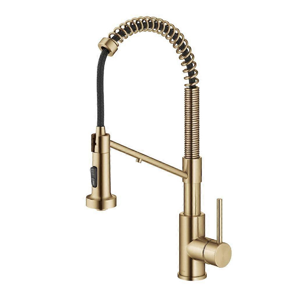 Kraus Bolden 2 of the commercial style can be drawn down, one handle filter kitchen tap, KFF-1610BB (1 pack)