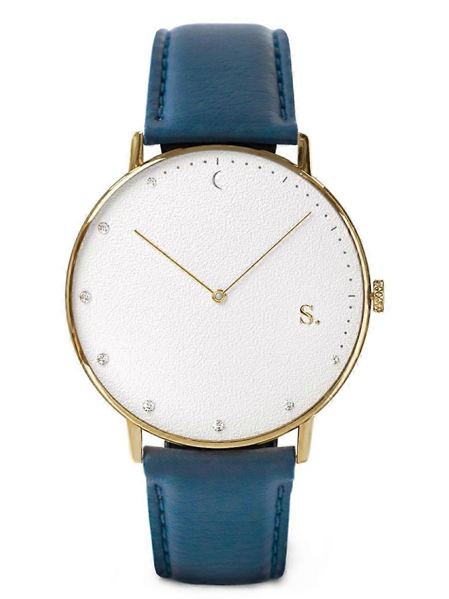 Sandell Blå Veganskt Läder SDW38-NBV Damklocka