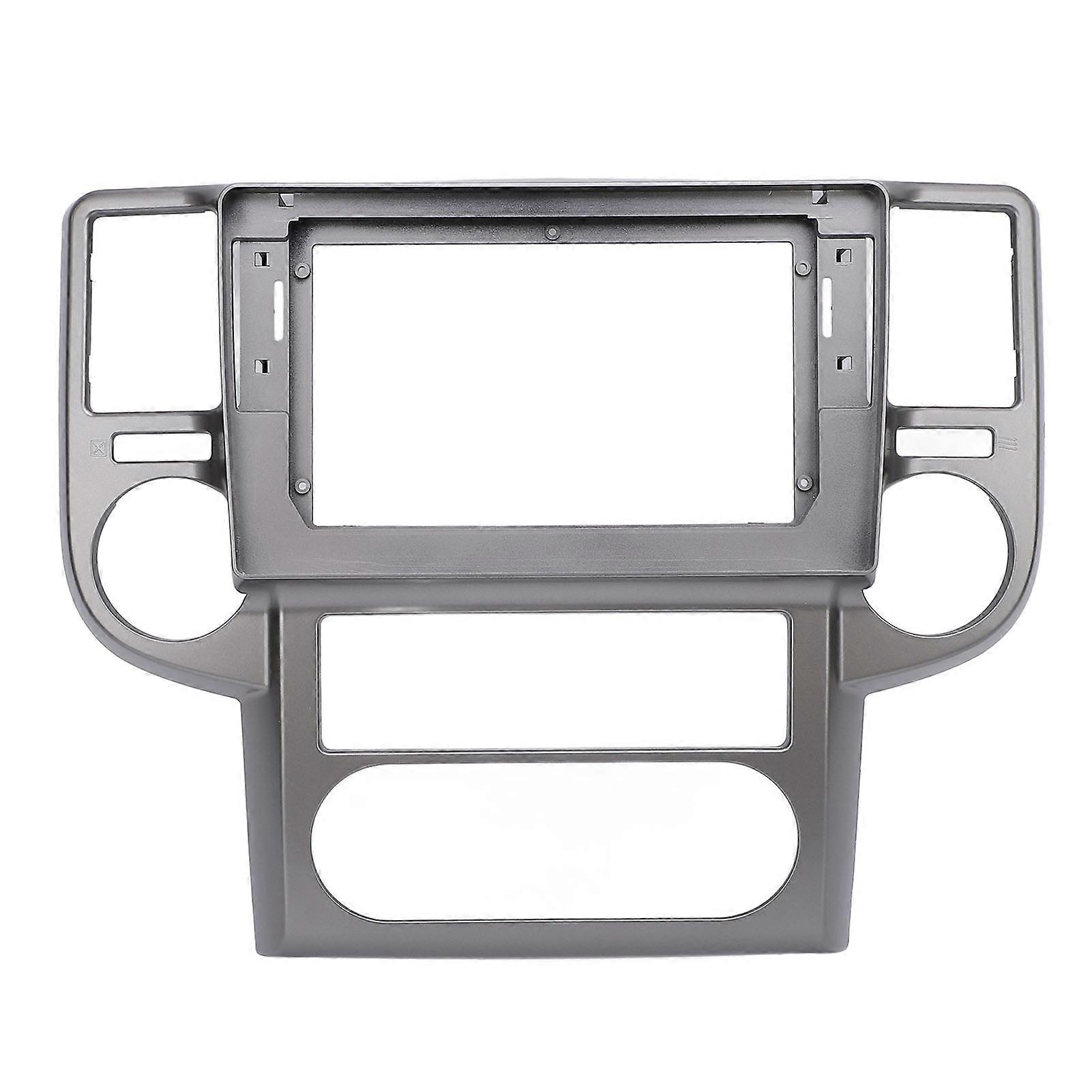 10.1 Inch Radio Stereo Fascia Panel Frame Double Din Navigation Dash Bezel For X-Trail T30 2003-2007 With Power Cord 
