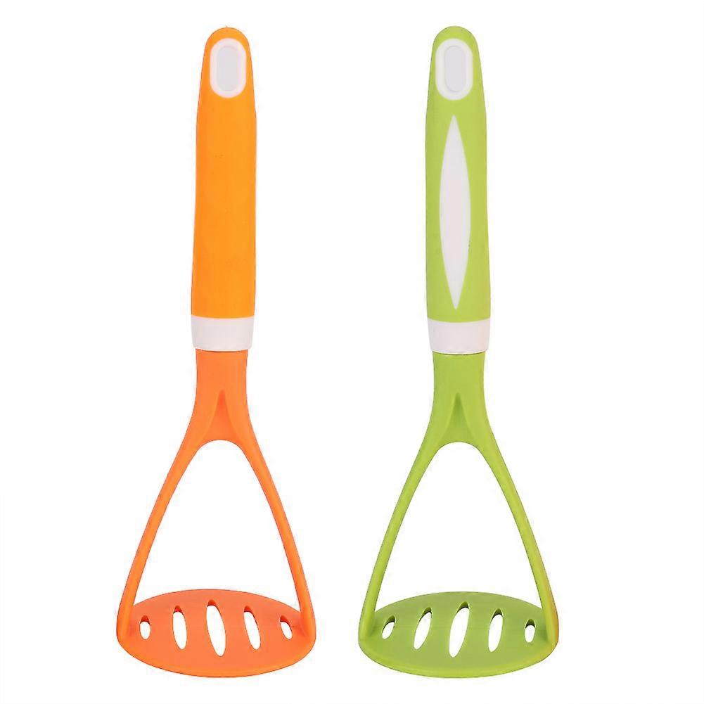 Kitchen Long Handle Fruit Presser Crusher Vegetables Potato Masher Device Tool
