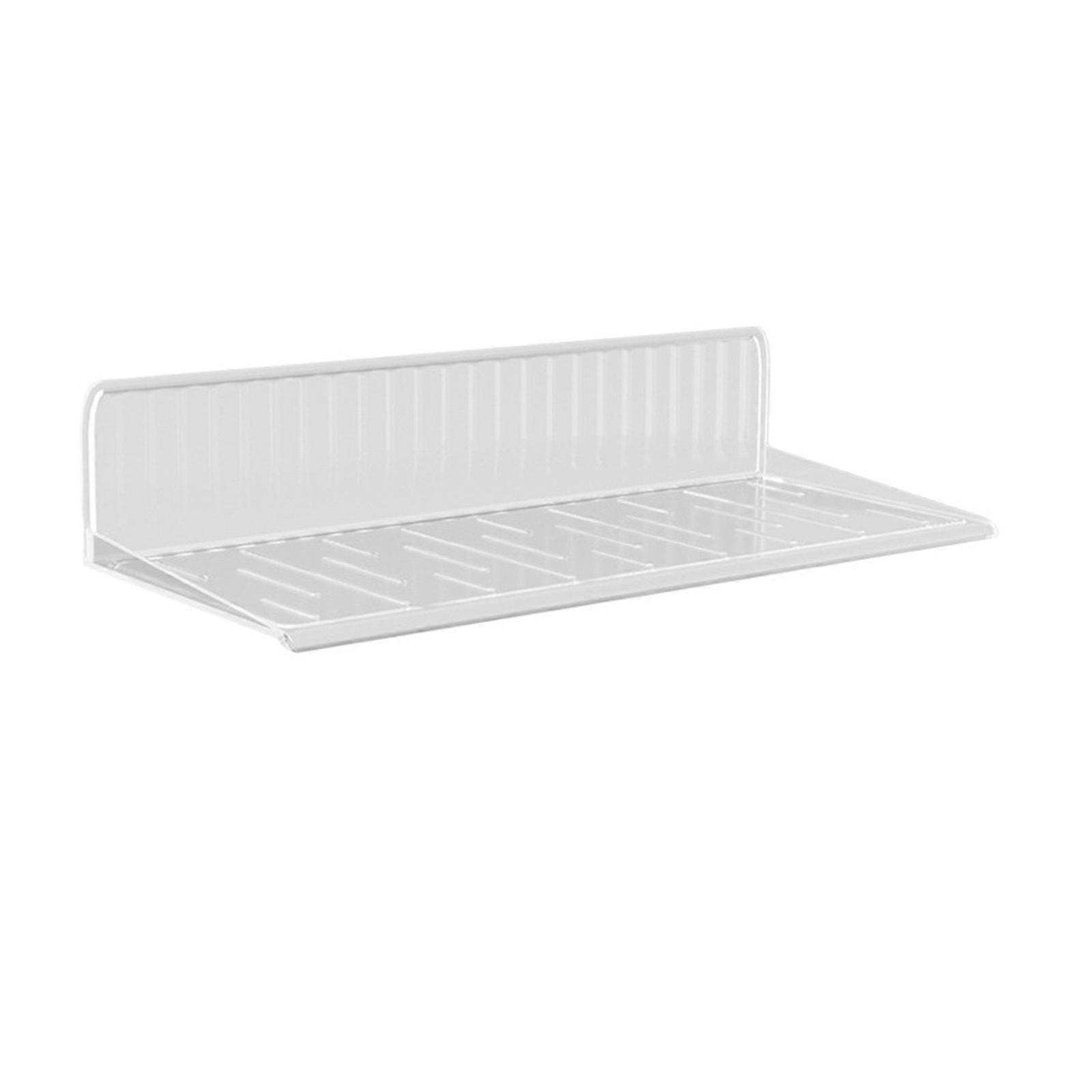 Storage Rack Acrylic Shelf Clear Wall Mounted Thick Transparent Floating Display Stick Bathroom Kitchen Ledge Home Organizer