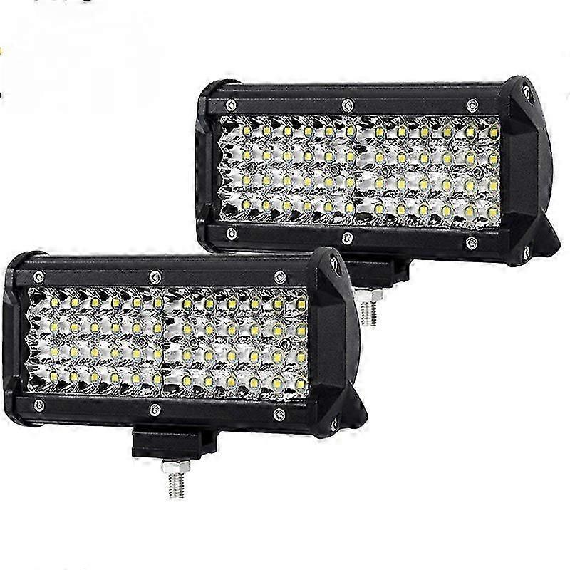 Led Traktor Arbeitslicht 144W 16,5cm Auto LED Scheinwerfer 12-24V Bar LED Arbeitslicht Wasserdicht IP67 LED Arbeitsscheinwerfer für 4X4 Auto LKW SUV Boot Edition