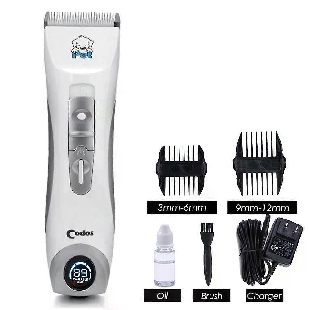 CP-9600 Dog Clippers Professional Pet Clipper Cat Shaver Electrical Grooming Trimmer Animals Rechargeable Haircut Machine
