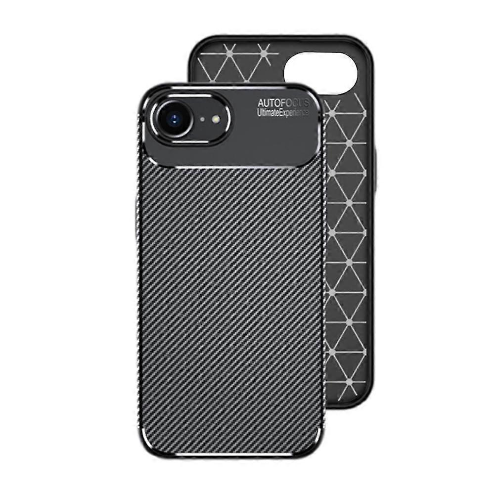 Fiber Texture Phone Case für iPhone 16e Anti-Drop-TPU-Hülle mit Fasermuster