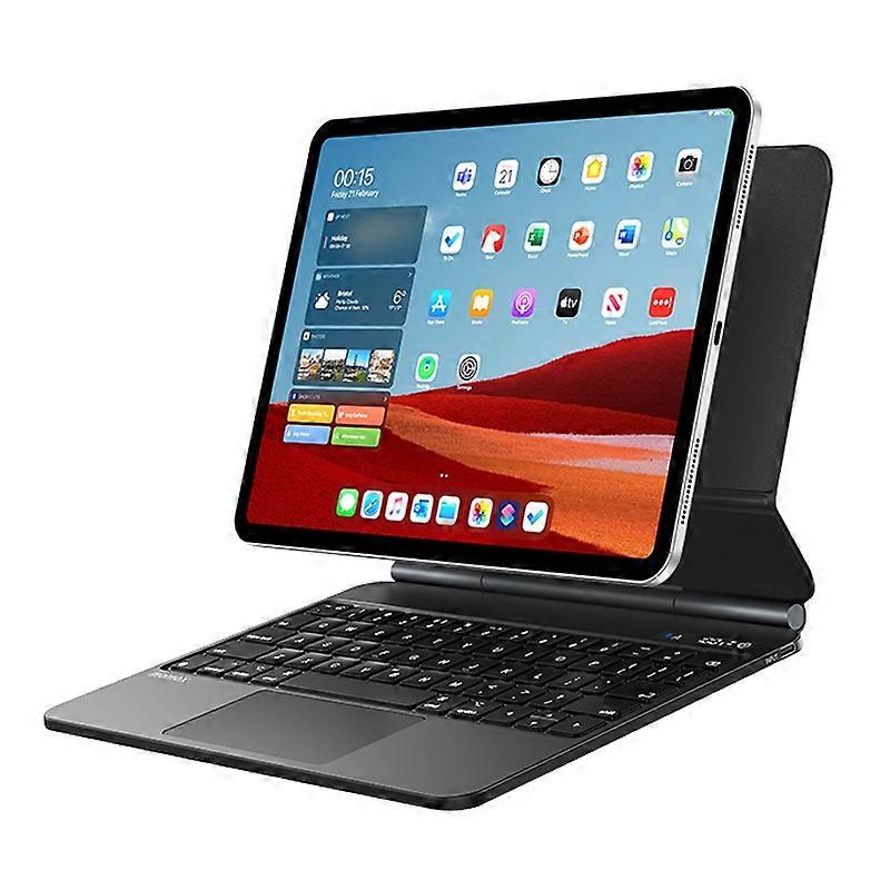 MOMAX KB3M MAG LINKワイヤレスサスペンドマグネティックキーボードレザーケースiPadPro11用2022/2021/2020/2018/Air 2022/2020 10.9(ブラック)