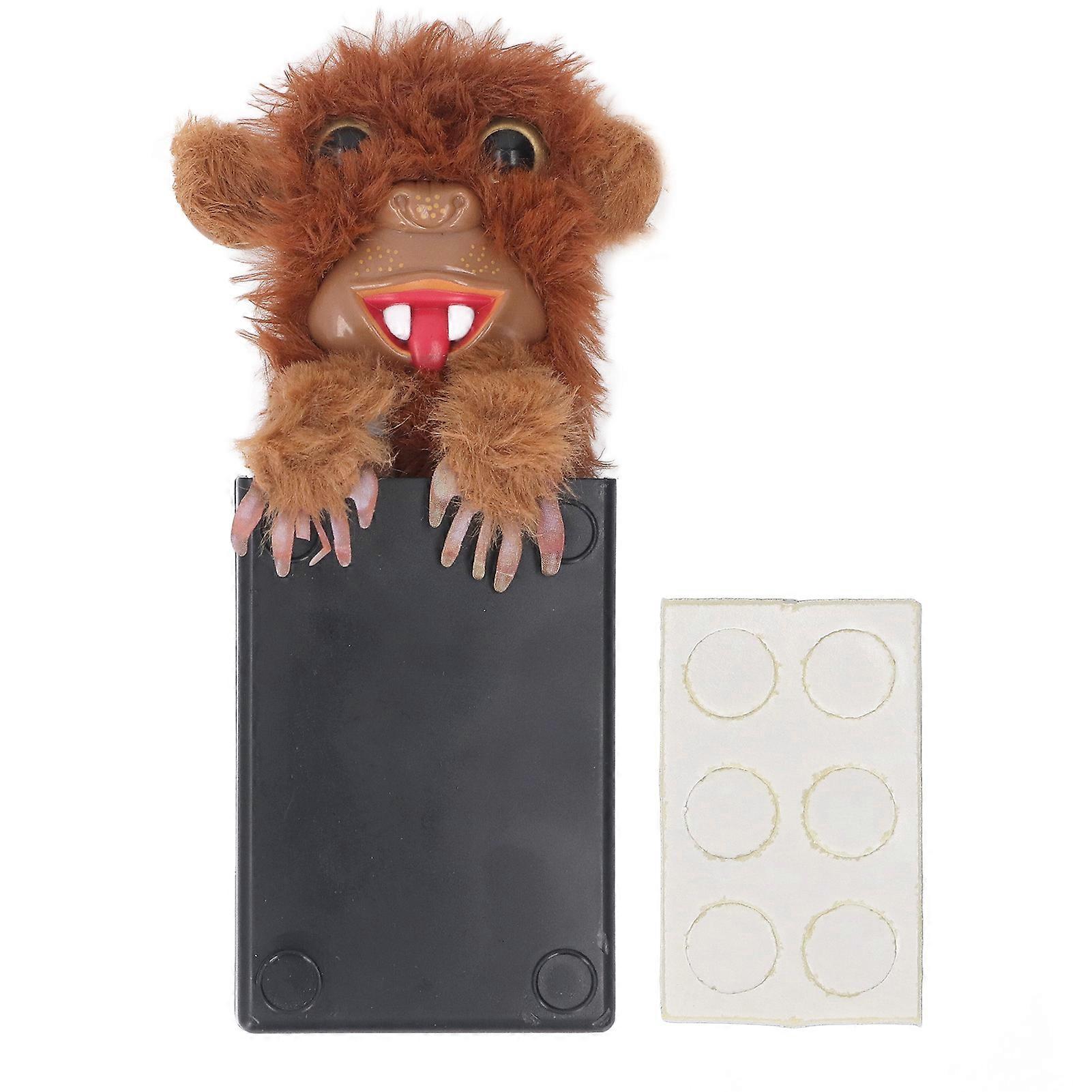 Surprise Prank Realistic Funny Strengthen Relationships Pop Up Prankster Monkey Plush Doll Toy