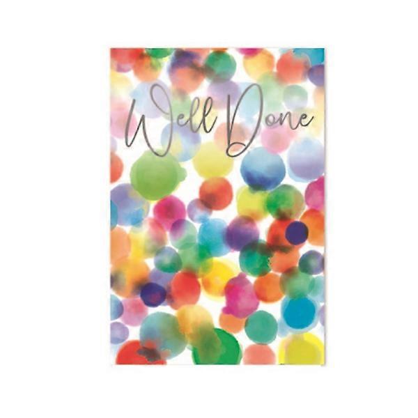 Simon Elvin Well Done Greetings Card (Pack of 6)