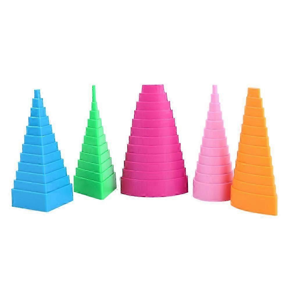 Mixed Color 5 Shapes Paper Quilling Border Buddy Paper Craft Tool DIY Quilled Creation