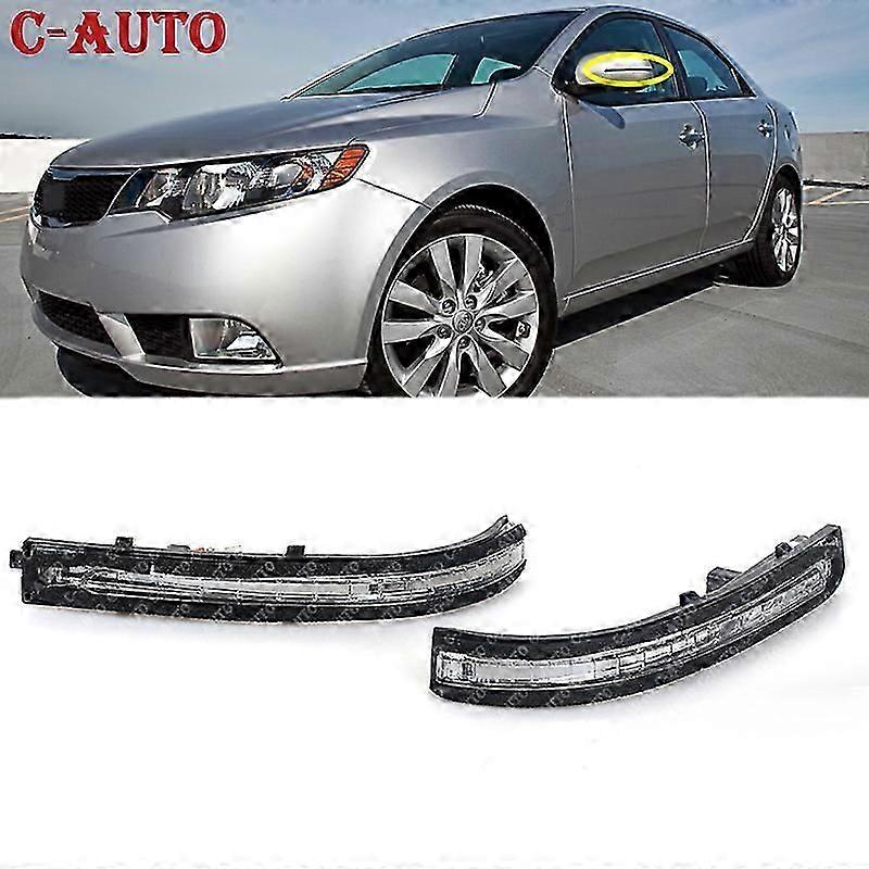 Car Left Right Side Rearview Mirror Turn Light Flash Signal lamp For KIA FORTE 2011-2016 Cerato 2012 Rear View Mirror Blinks