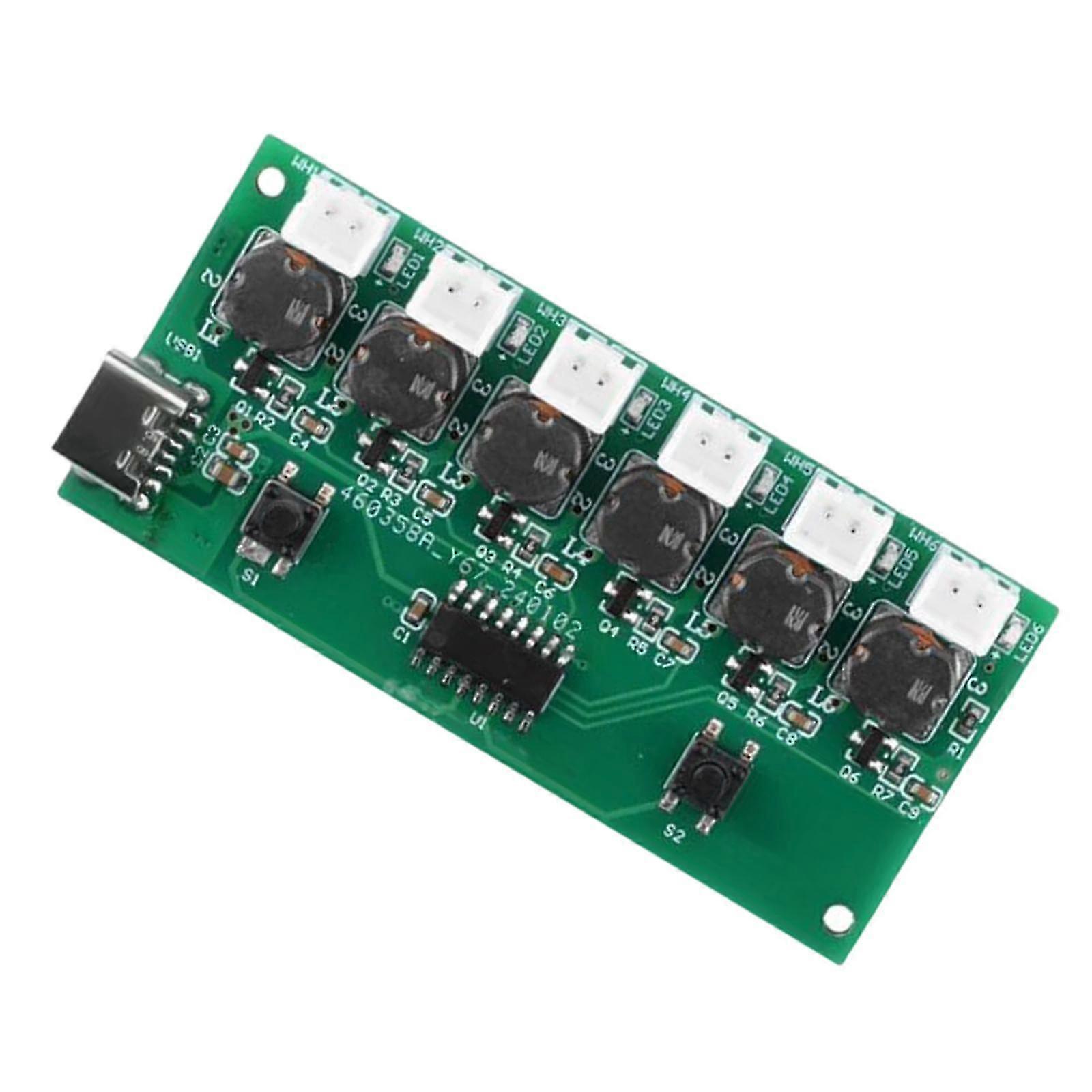 6 Spray USB Humidifier Module Atomization Board Circuit for DIY Replacement Project