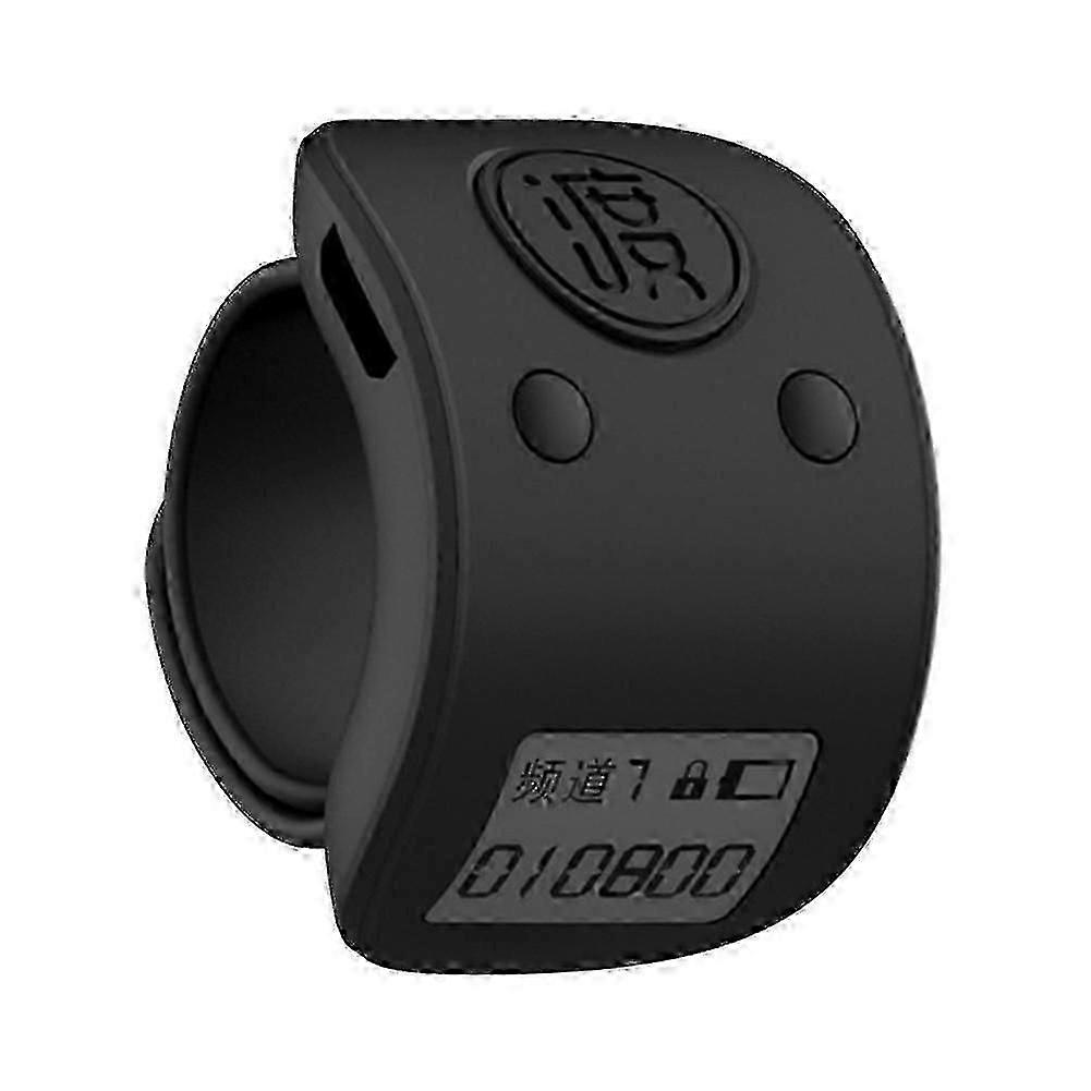 Mini Digital Lcd Electronic Finger Ring Hand Tally Counter 6 Digit Rechargeable Counters Clicker-bl