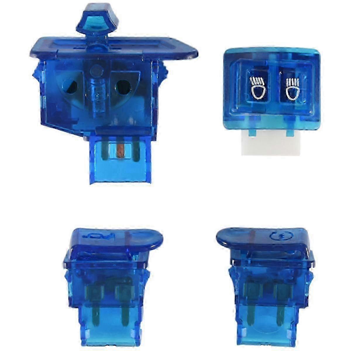 Motorcycle Horn Switch Button Turn Signal Switch Button Start Button for AF27 AF28 AF34 AF35 Blue