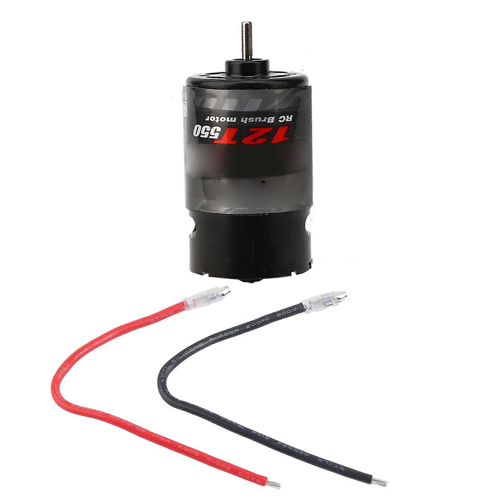 550 Brushed Motor High Precision Low Noise Motor Fit for 4 RC Car Model