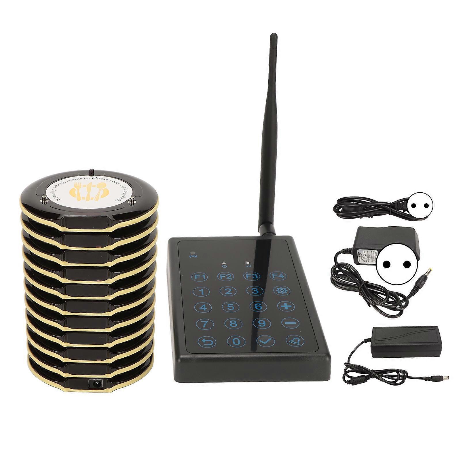 10Pcs Ristorante Cercapersone Ristorante In Attesa Cicalini 1 per 10 Ristorante Pulsante Di Chiamata