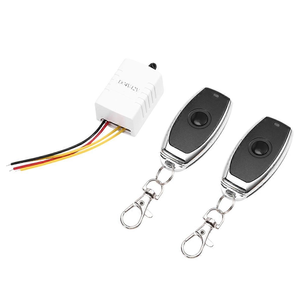 DC4V-12V 315Mhz RF Wireless Relay Remote Control One Key Switch Receiver Transmitter for Computer A