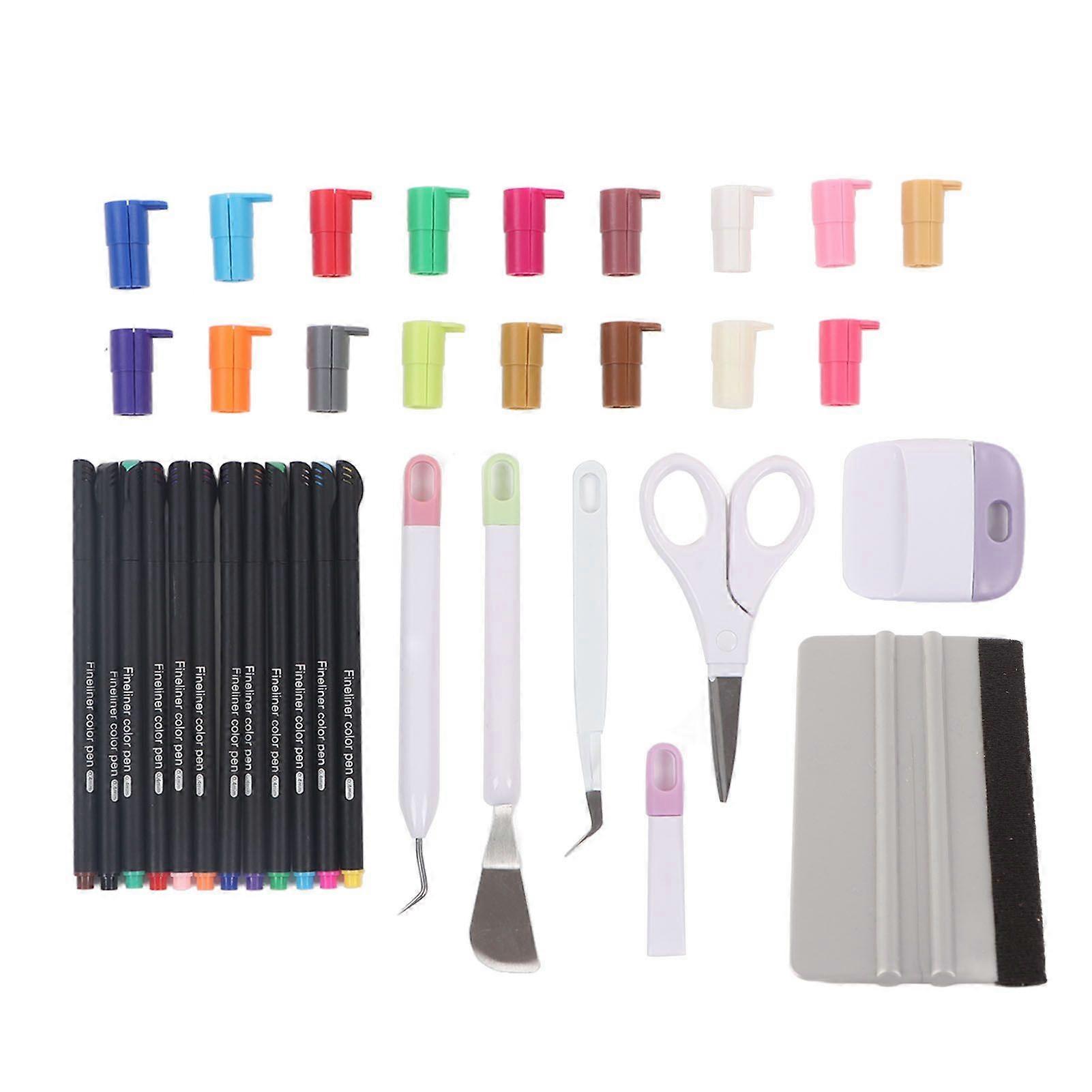 2025 Latest Model Maker Machine Tool Kit Cutting Mat Pen Adapter Line Markers