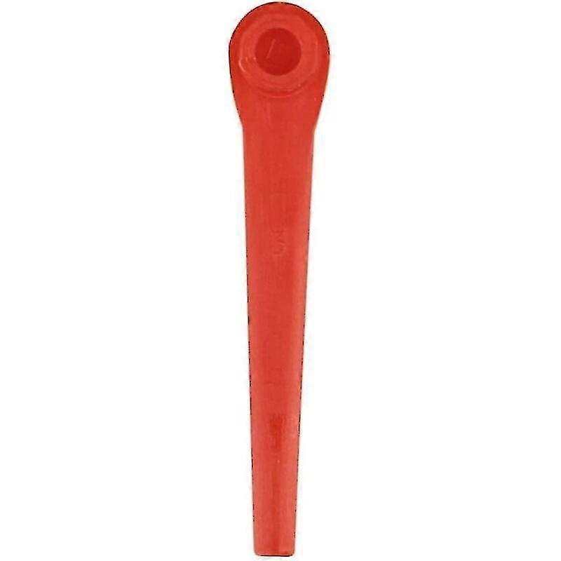 100 stykker plastkniver til Gardena gresstrimmer, erstatningskniver til Gardena gresstrimmer og trådløs gresstrimmer Tw_Lucky_B