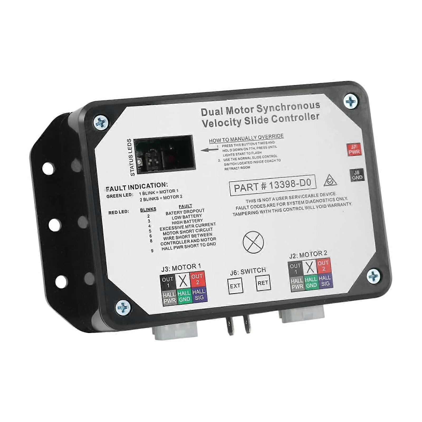 Replace Motor Synchronous Slide Controllers for Lippert Slide-Out Slide Door Out Controllers