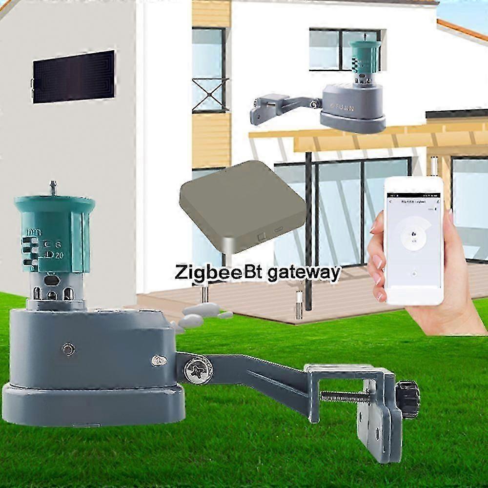 ZigBee Wireless Rain Sensor Adjustable Settings Cyclic Timing Irrigation Device Intelligent Linkage with ZigBee Remote Controller BT Gateways Needed