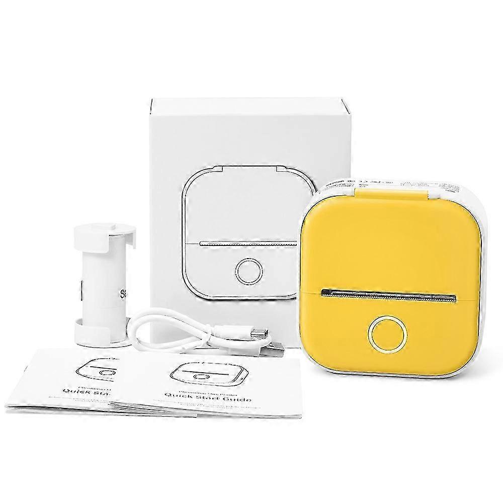 Phomemo T02 Mini Printer Bluetooth Home Label Device Style E Multicolor