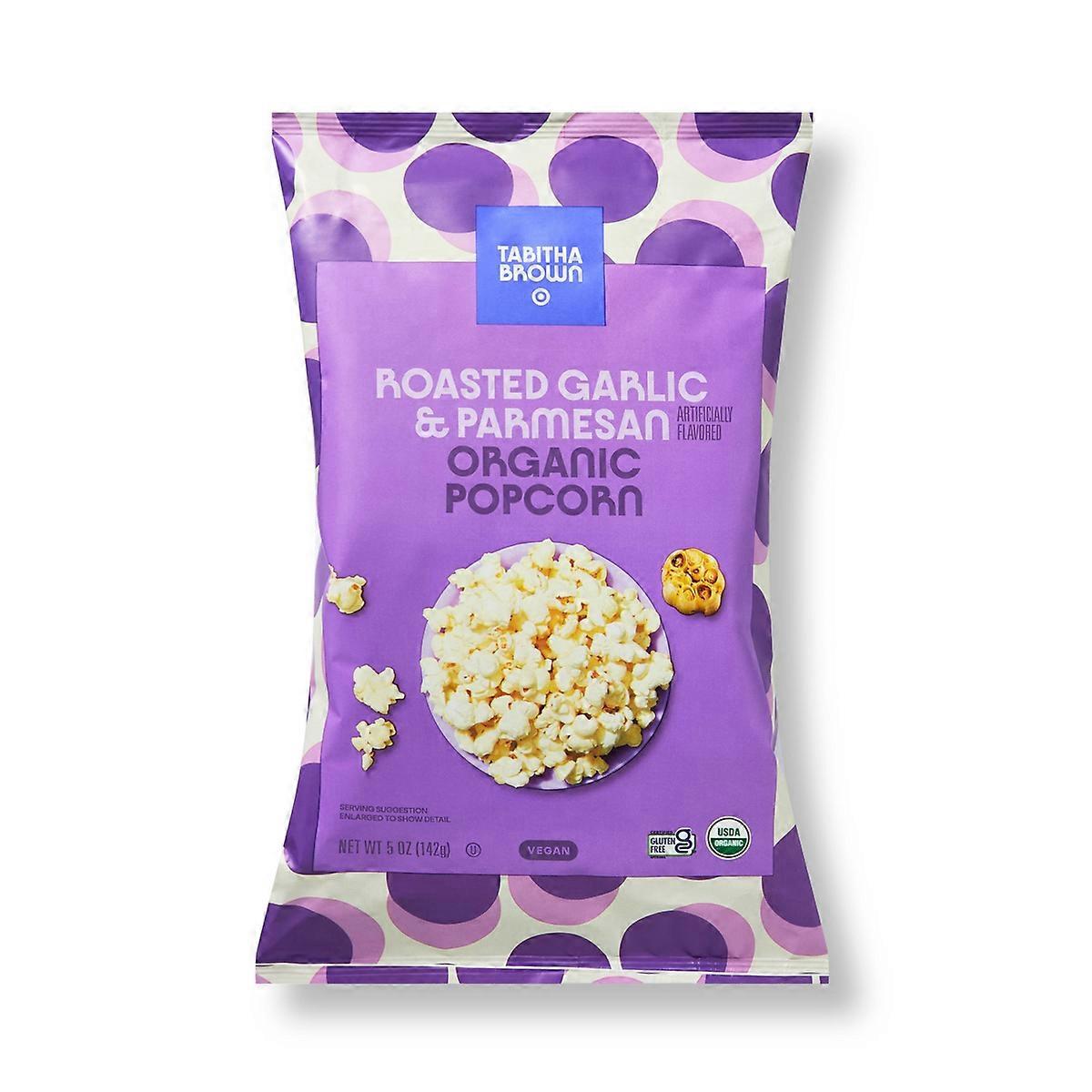 Roasted Garlic & Parmesan Organic Popcorn - 5oz - Tabitha Brown For Target