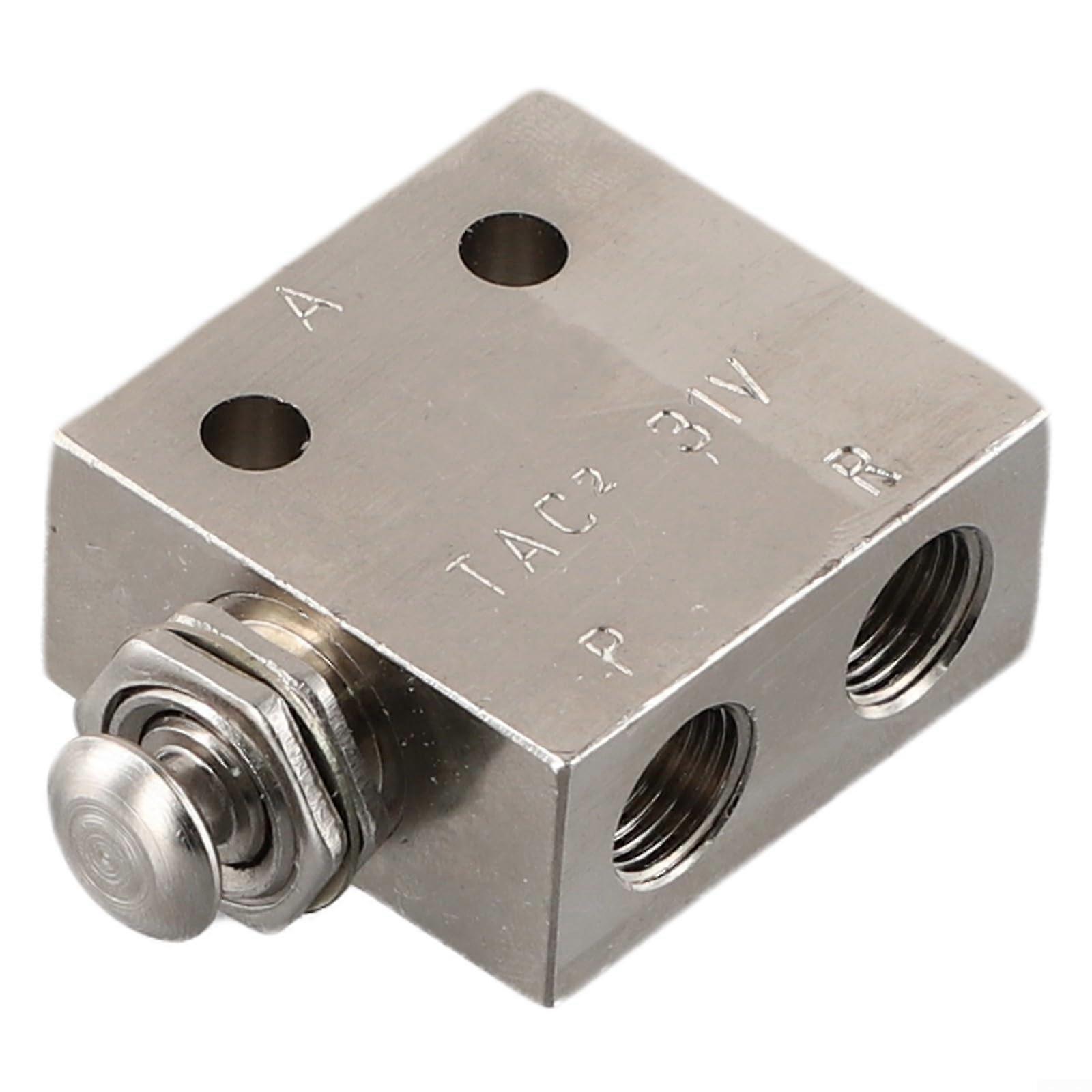 Pneumatic control valve TAC231V 2 positions 3 way Mechanical button for system efficiency