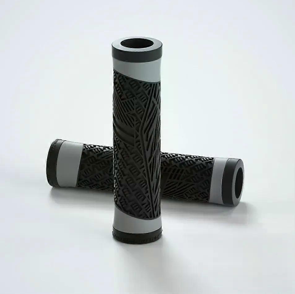 con אופניים סיליקון ידית סט הר מתקפל אופניים אחיזה נגד החלקה בולם זעזועים רכיבה אביזרי זעזועים בלימת זעזועים