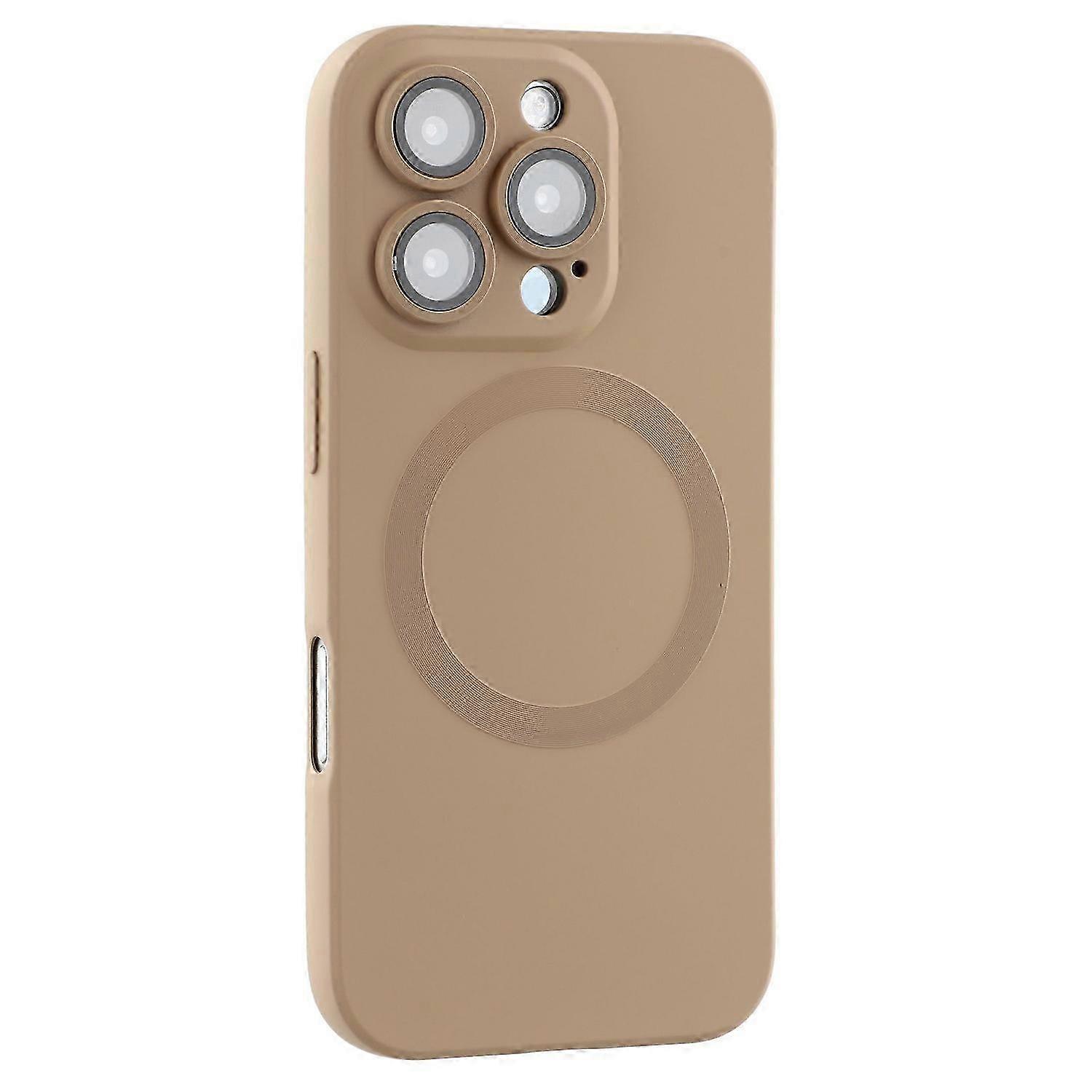 Tempered Glass Lens Protector with Liquid Case for 16 Pro Max