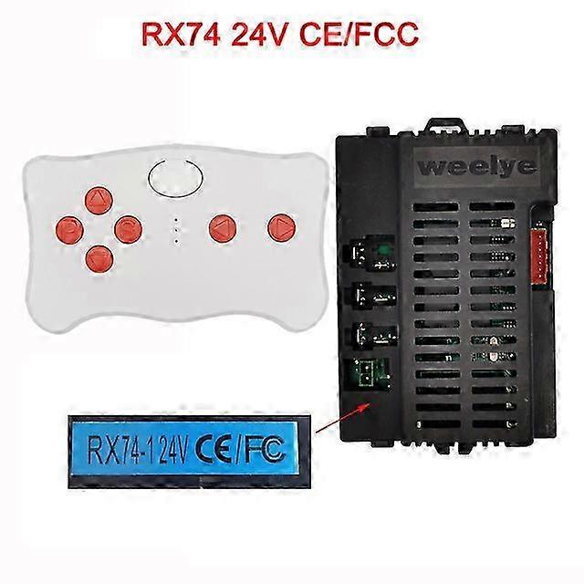 2025 Wellye Children's electric toy car bluetooth remote control, controller with smooth start function 2.4G bluetooth transmitter