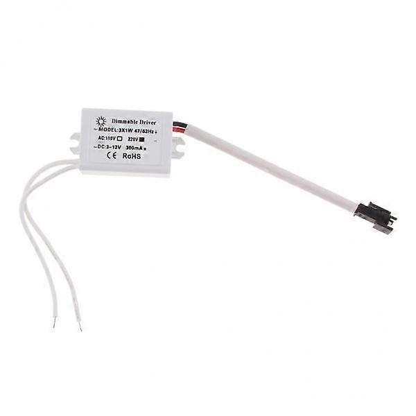 3x DC 3-12V 3x1W Dimmable LED Driver for LED Downlight