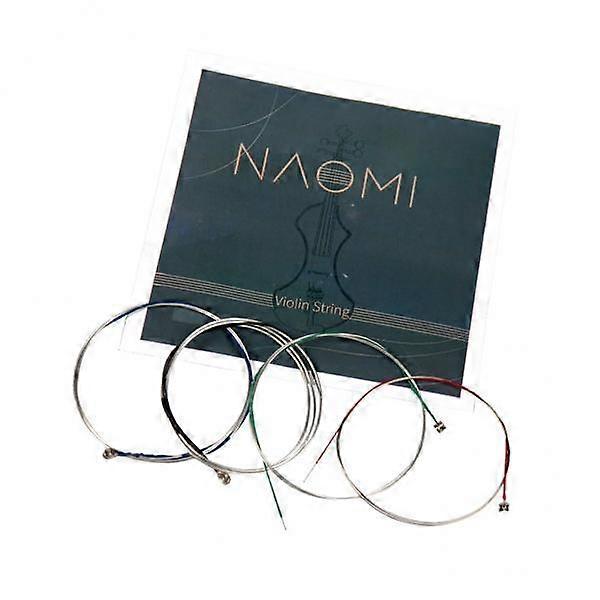 8X Violin String for 4/4 3/4 Size Violin Nickel Strings Violin Parts Accessory