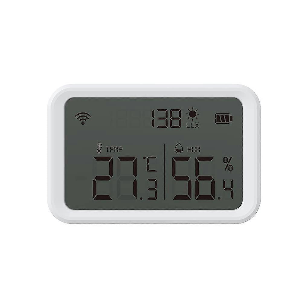 Tuya ZigBee Hub Temperature Humidity Sensor Temperature Humidity Sensor Gateway LCD Thermometer Hygrometer Hub Ref: 2562