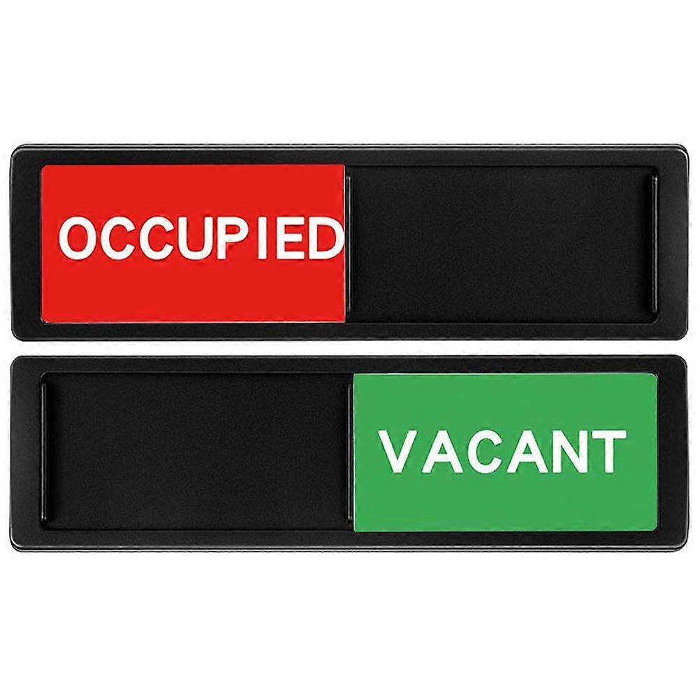 Slide Door Sign for Business and Home, Ideal for Privacy Management