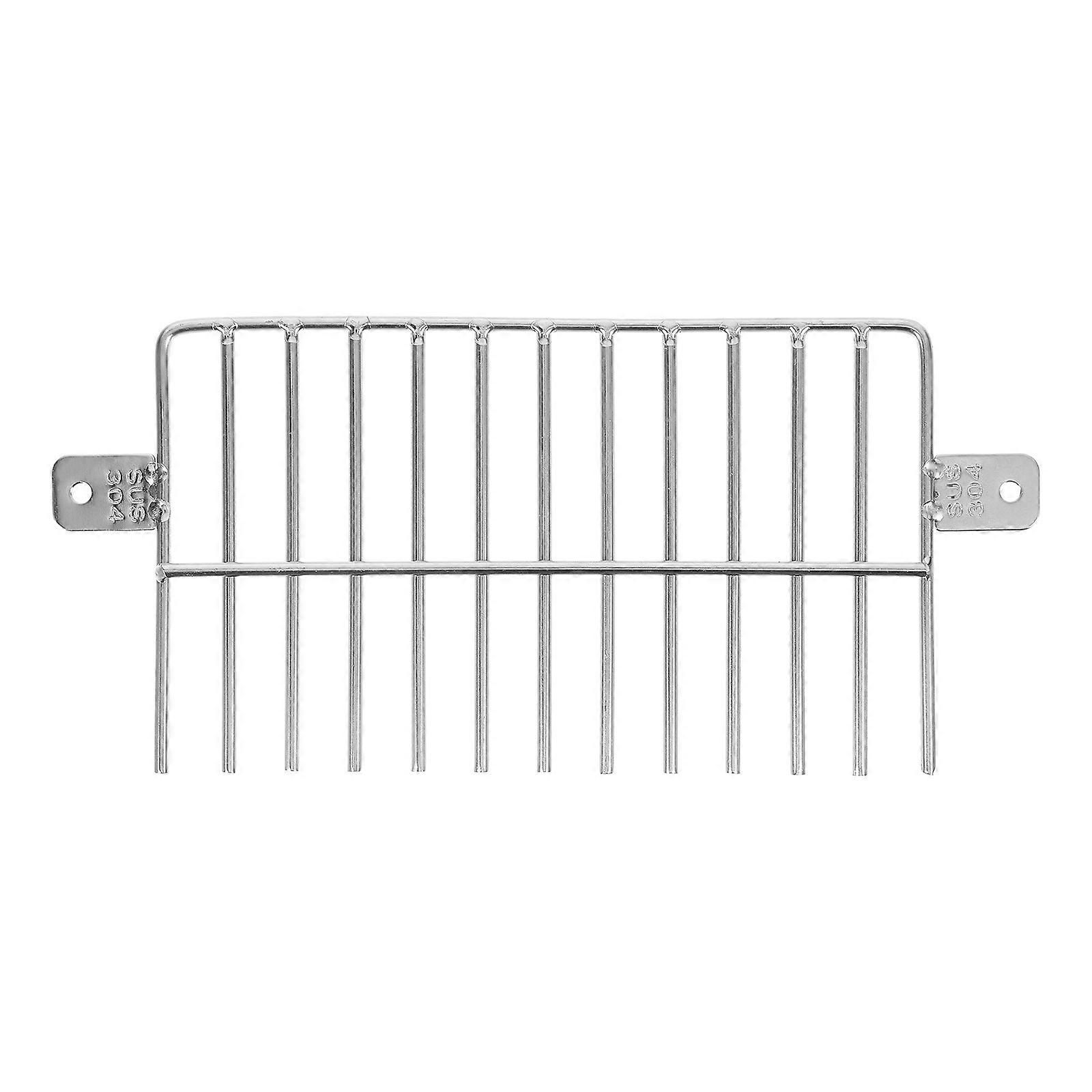 Gutter Guard Strainer For Floor Drain Silver 25.90X12.00X0.80Cm StainlessSteel 1Set