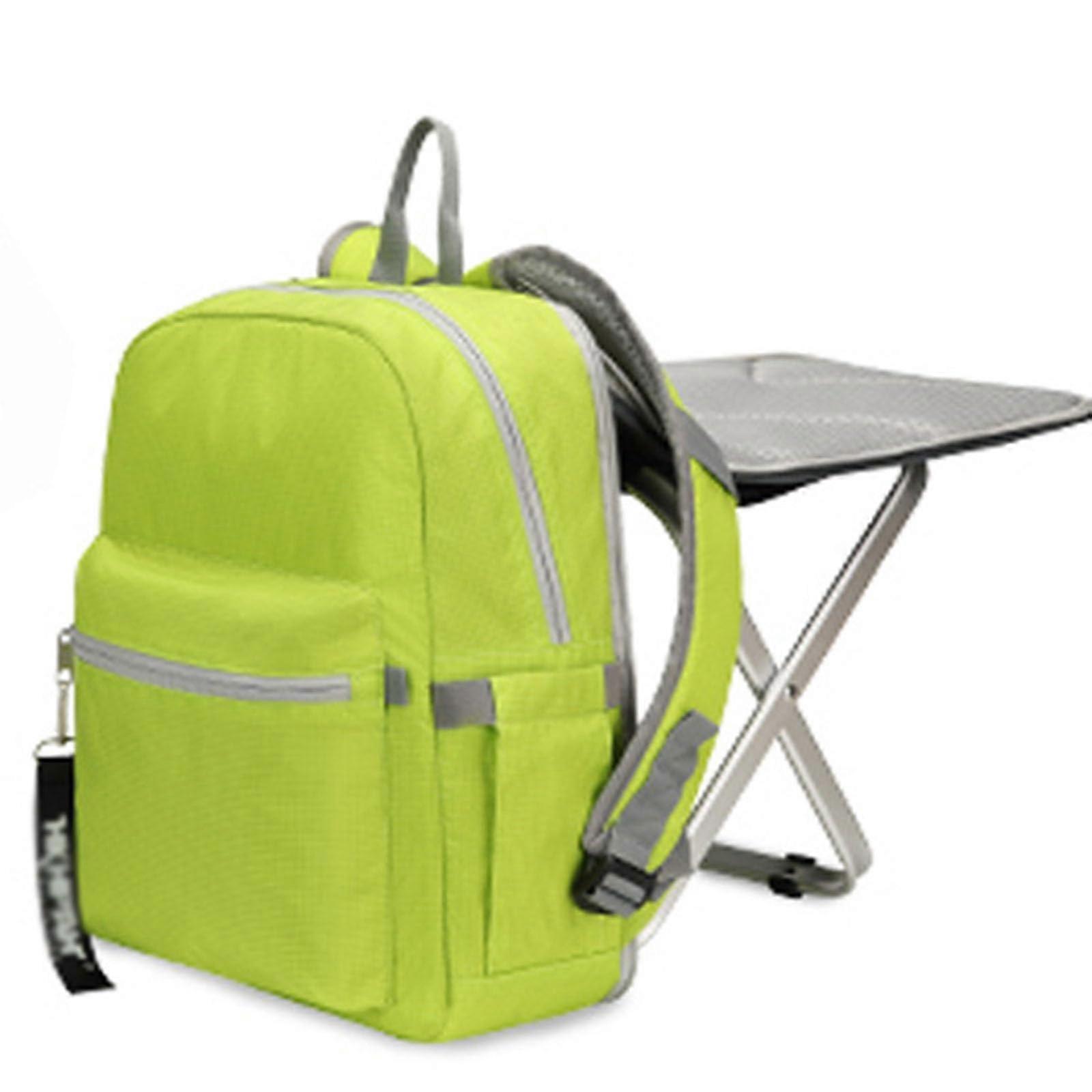 Chair Backpack, Camping Stool, Travel and Hunting Chair, Compact Folding Chair, Stool, Backpack for Fishing, Hiking (C)