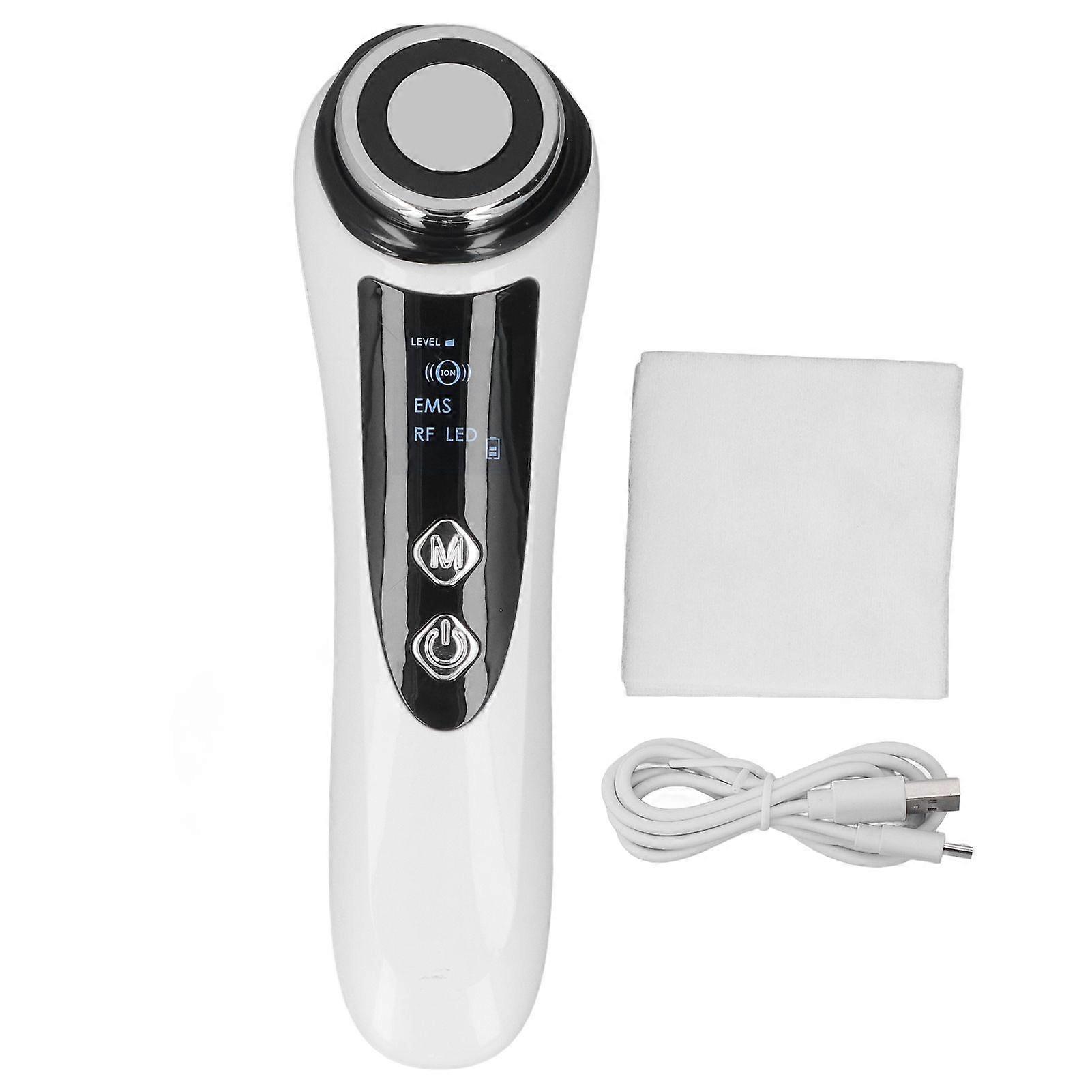 2025 Latest Model RF Face Beauty Machine Red Blue Lighting Skin Lifting Microc...