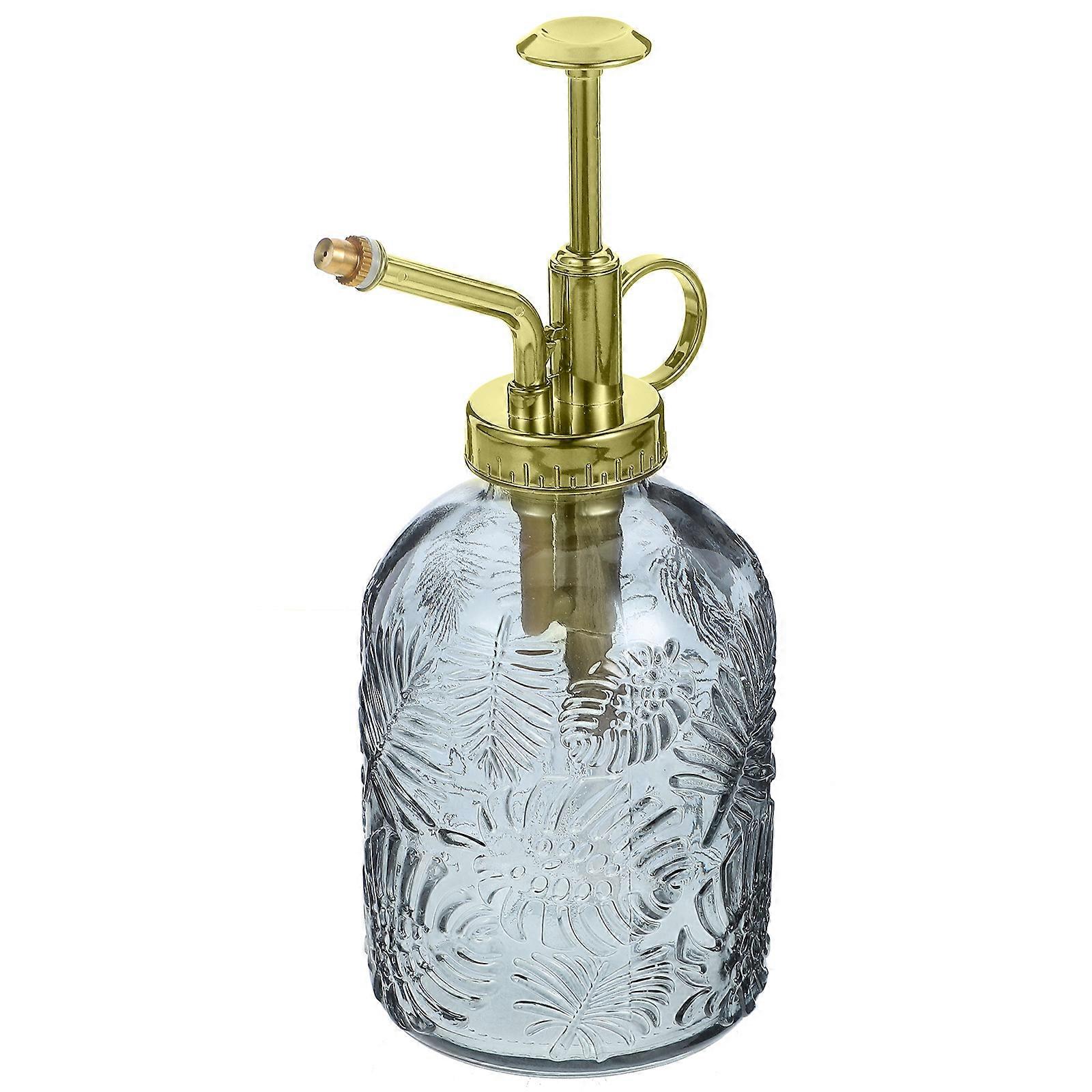 Water Bottle Mister Sprayer Glass Vintage Design PP Material Portable Handheld Gardening 1Set