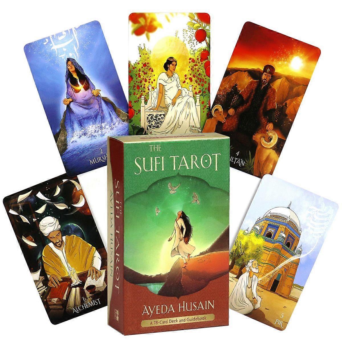 Sufi Tarot Deck - 78 Cards - English - Divination Fortune