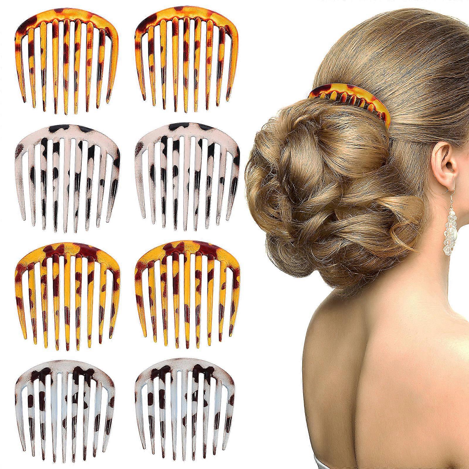 Here's a refined and professional product description for your **8pcs Small French Hair Comb Slides**:
### 8PCS Small French Hair Comb Slides –