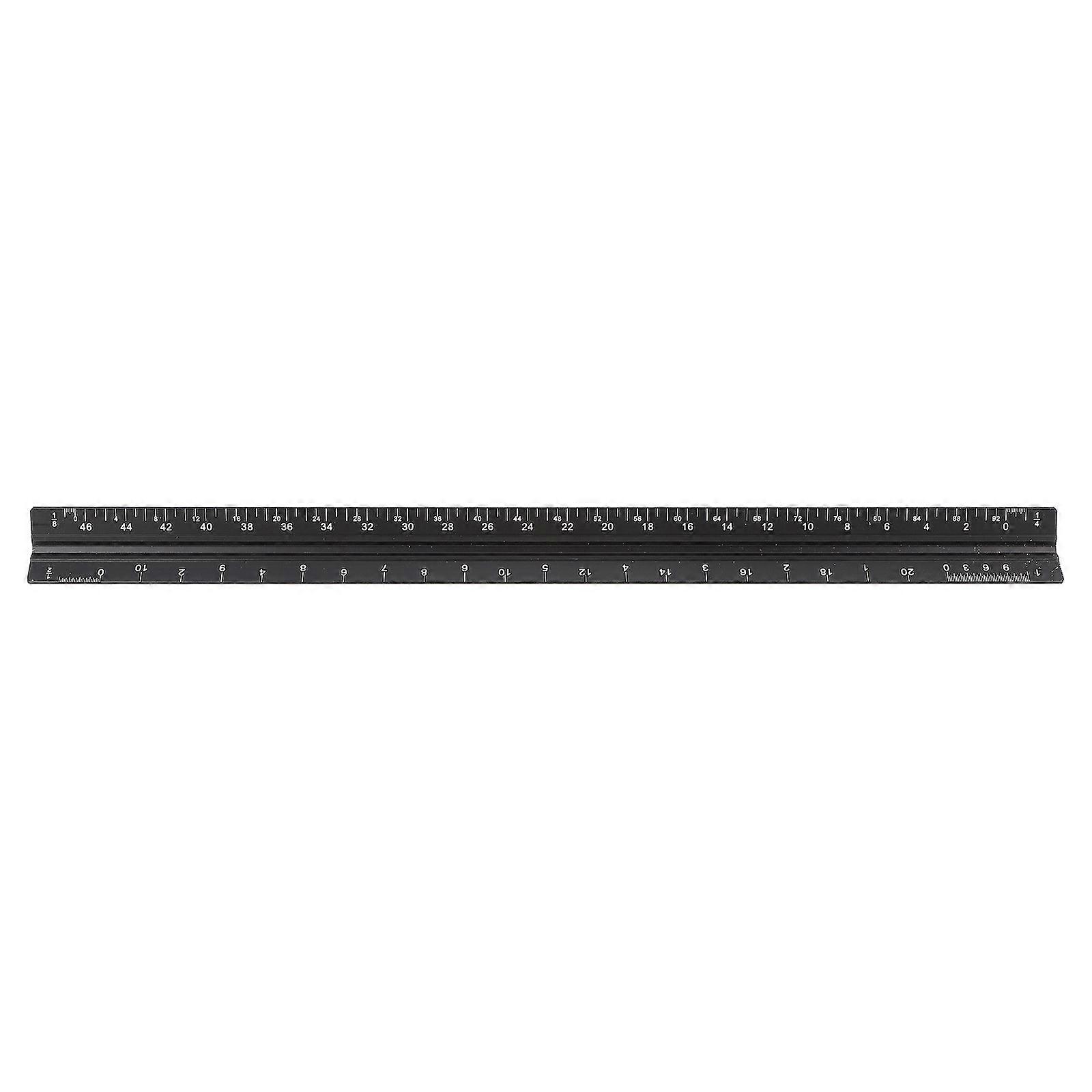 The **1pc Triangular Ruler (Architectural Drafting Tool)** is a versatile and essential instrument for professionals and students involved in