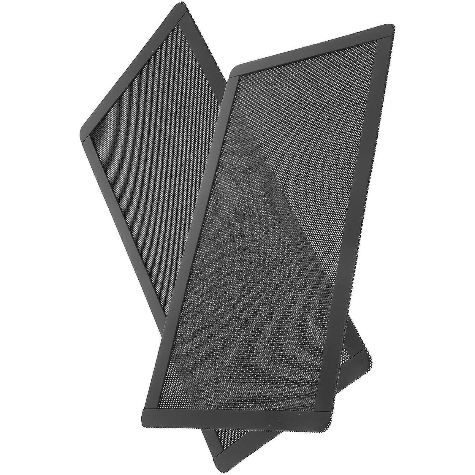 Magnetic Floor Vent Covers 2 Pack – Easy Install Air Vent Filters for Mesh Screens, Catches Debris – Ideal for Living Room, Bedroom, Study