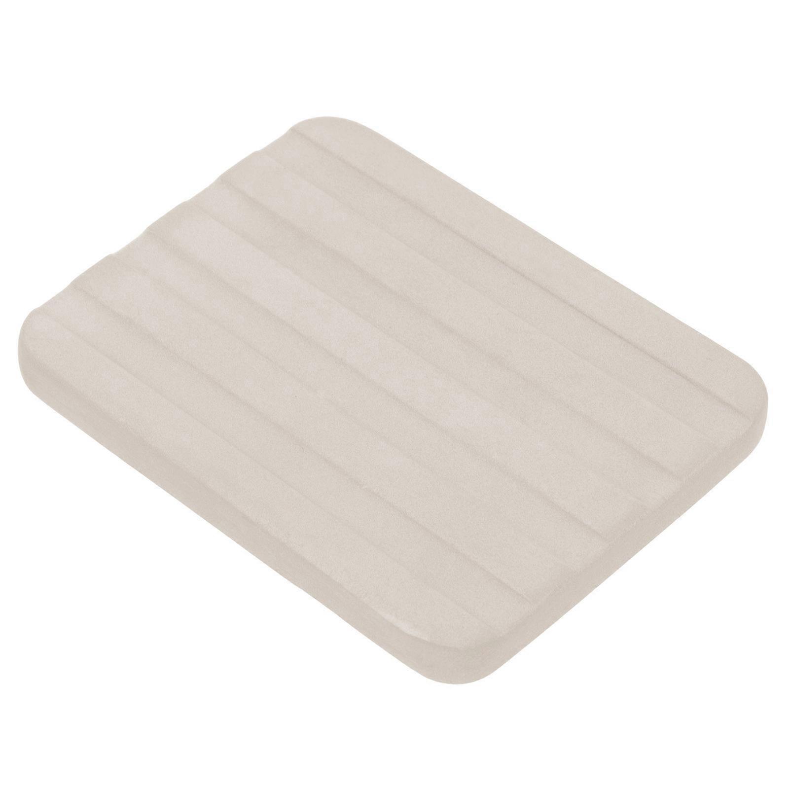 Diatomite Soap Tray Multifunctional Holder for Storage Grey Material