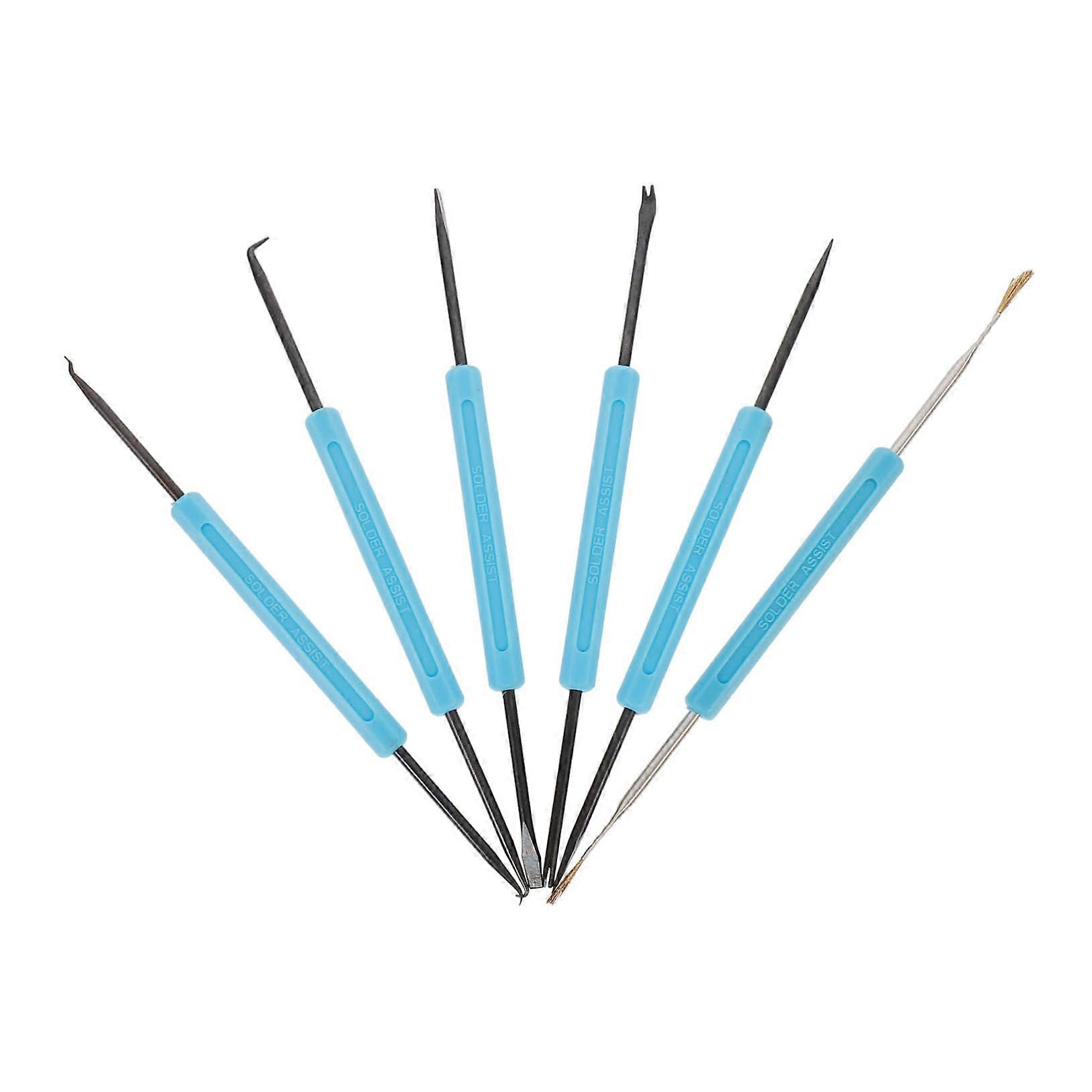 6-Piece Soldering Set for PCB Repairs, Double-Sided Soldering Tools with Soldering Support Instruments for Lessons