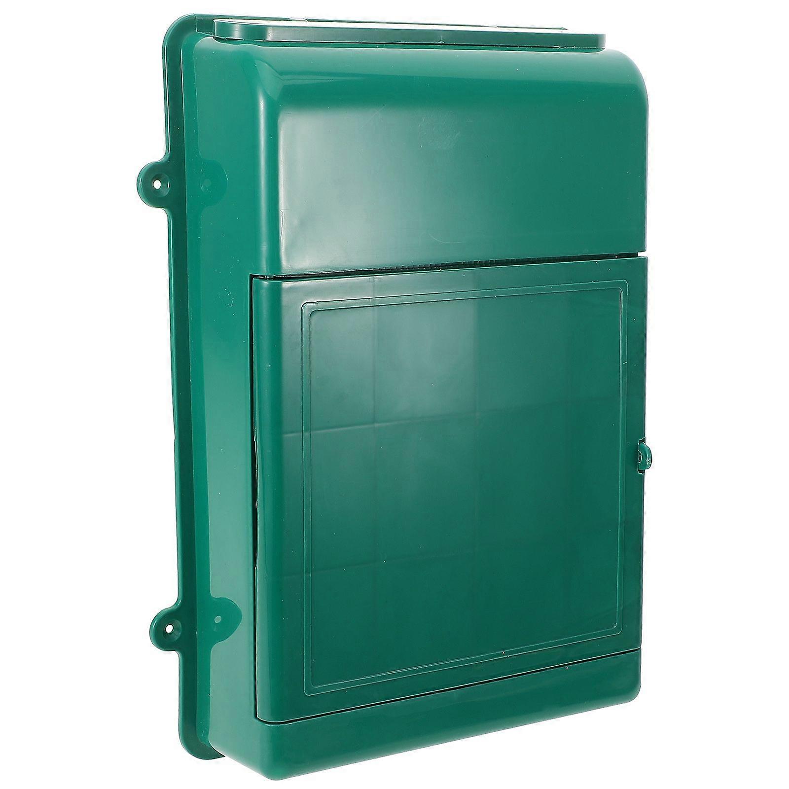 Wall Mounted Mailbox Rainproof Letter Box Outdoor Wall Mount Mailbox Post Box