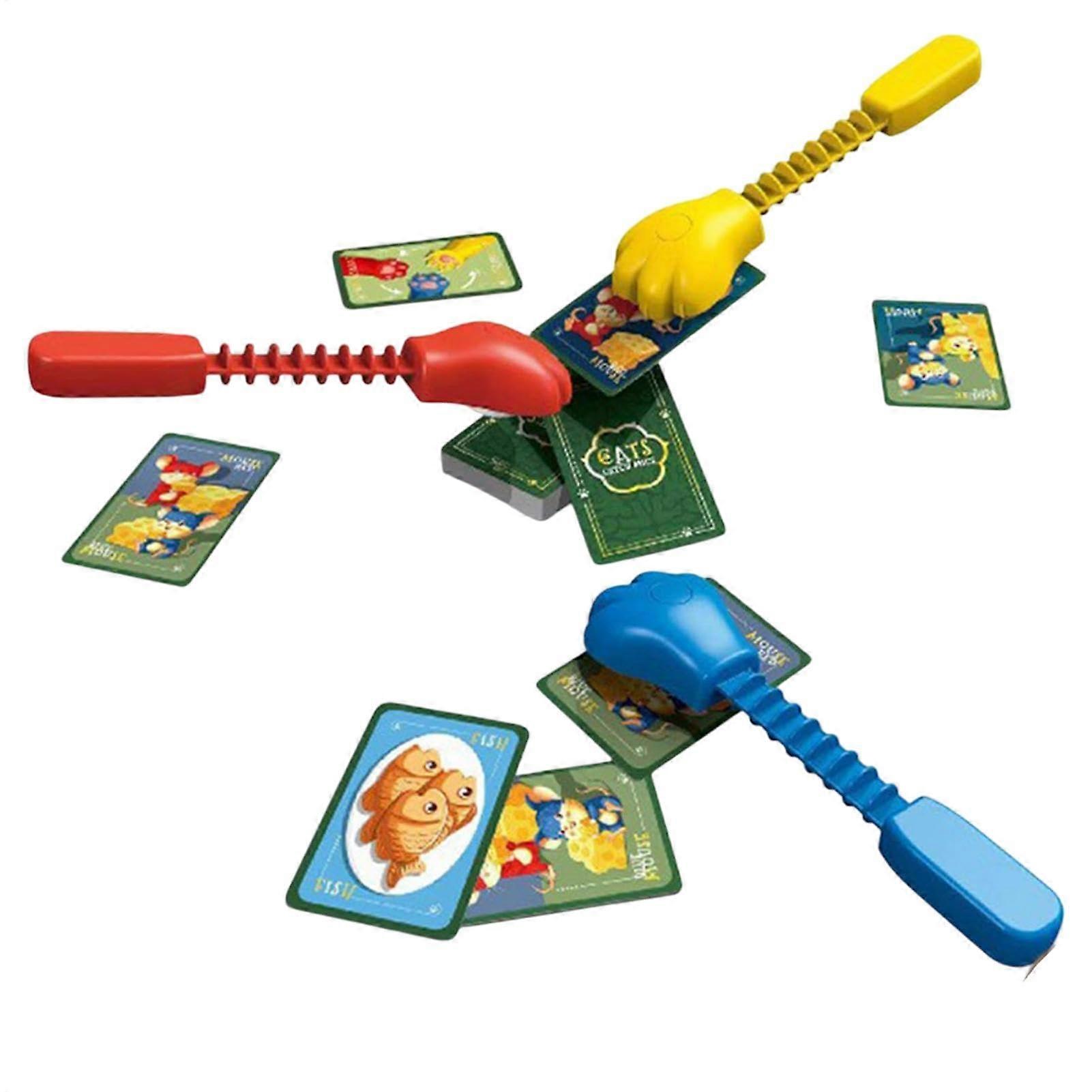 Multi-Player Card Games - Interactive Learning Card Games for Concentration, Reaction, and Social Play, Family-Friendly Toy Cards
