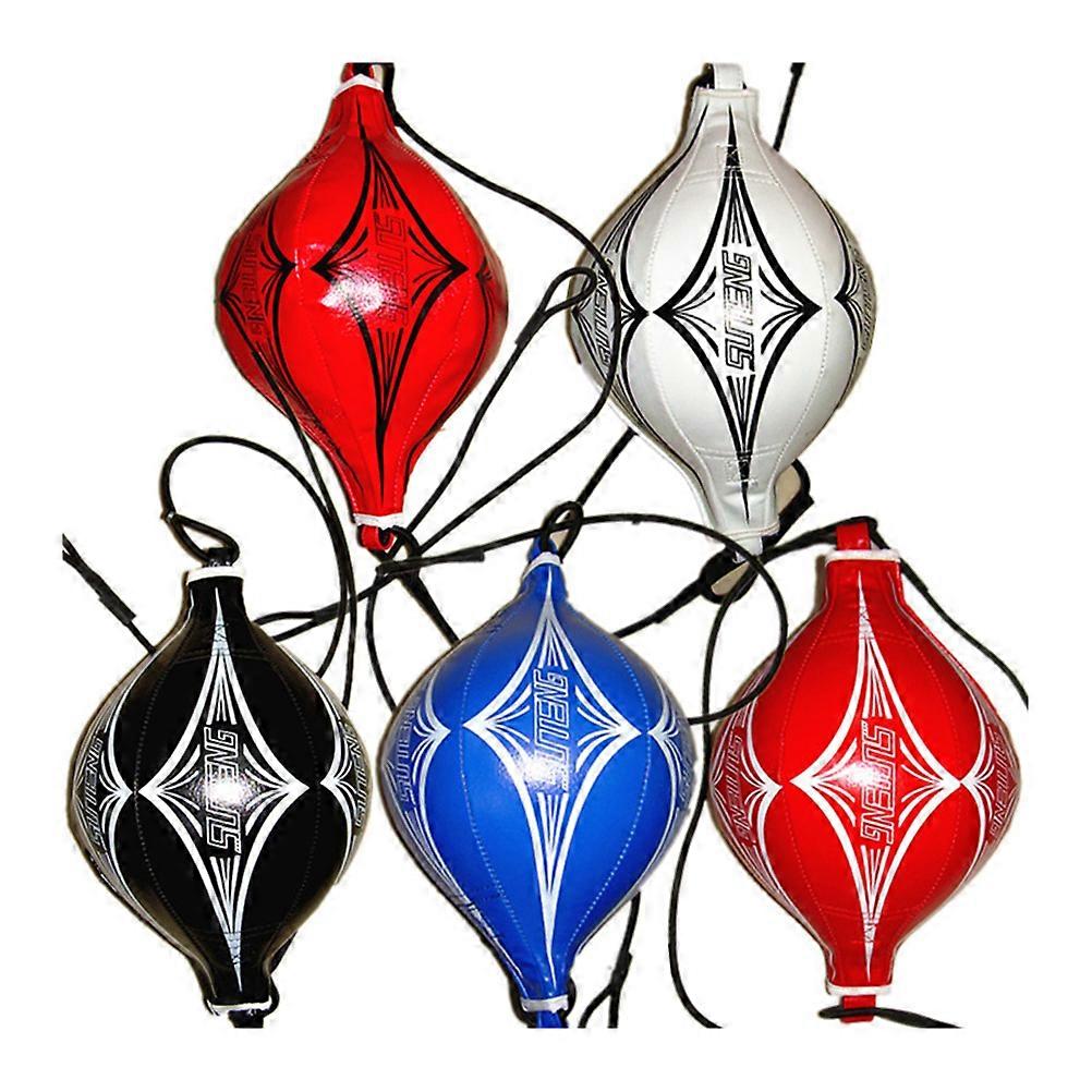 حقائب الملاكمة الماس نمط كرة مزدوجة النهاية للرياضيين 40x20x20cm تدريب خفة الحركة 2 مجموعة